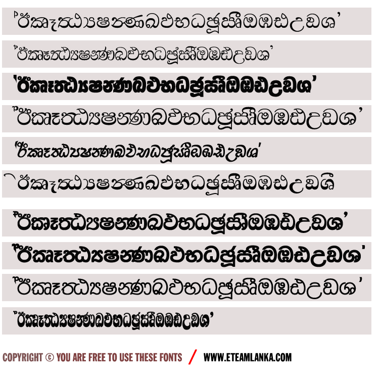 Anuradha pc sinhala font download